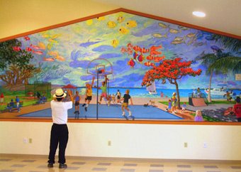 Nestor Madalengoitia, Mural