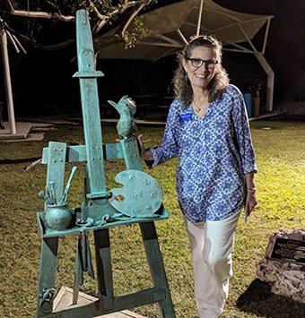 Easel, by Dwayne King
