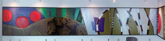 Conference Room Mural, by Debra Yates