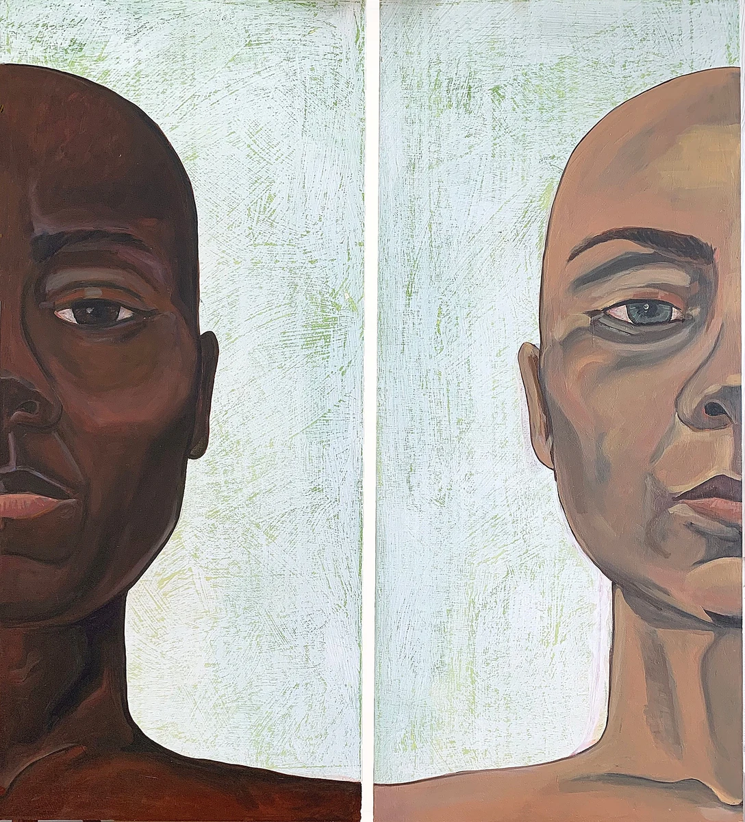 One or the Other / Choose and Choose Now, captioned by the artist. From the solo exhibition None of the Above, The Studios of Key West.